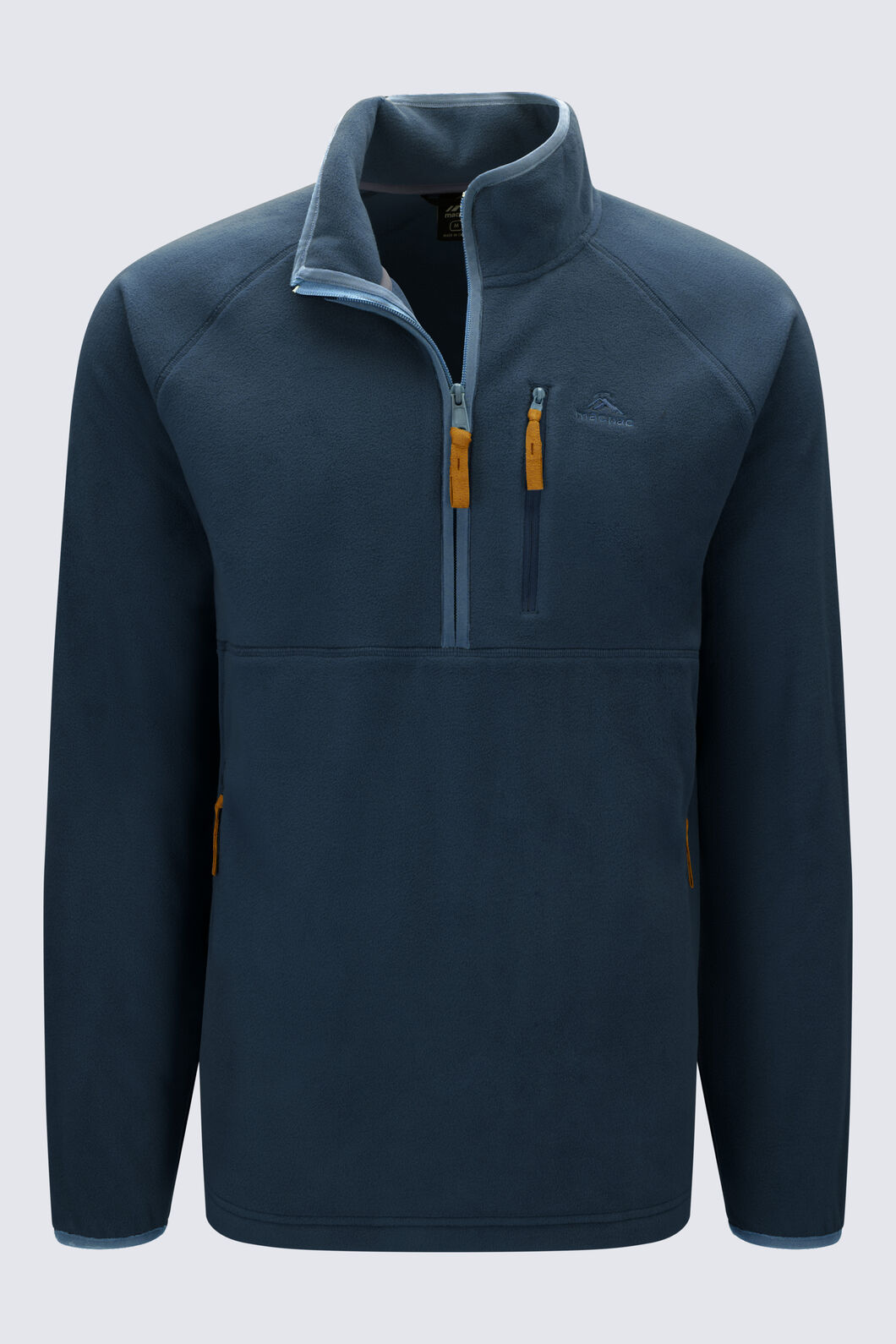 Macpac Men&rsquo;s Transit Fleece Pullover, Midnight Navy, hi-res