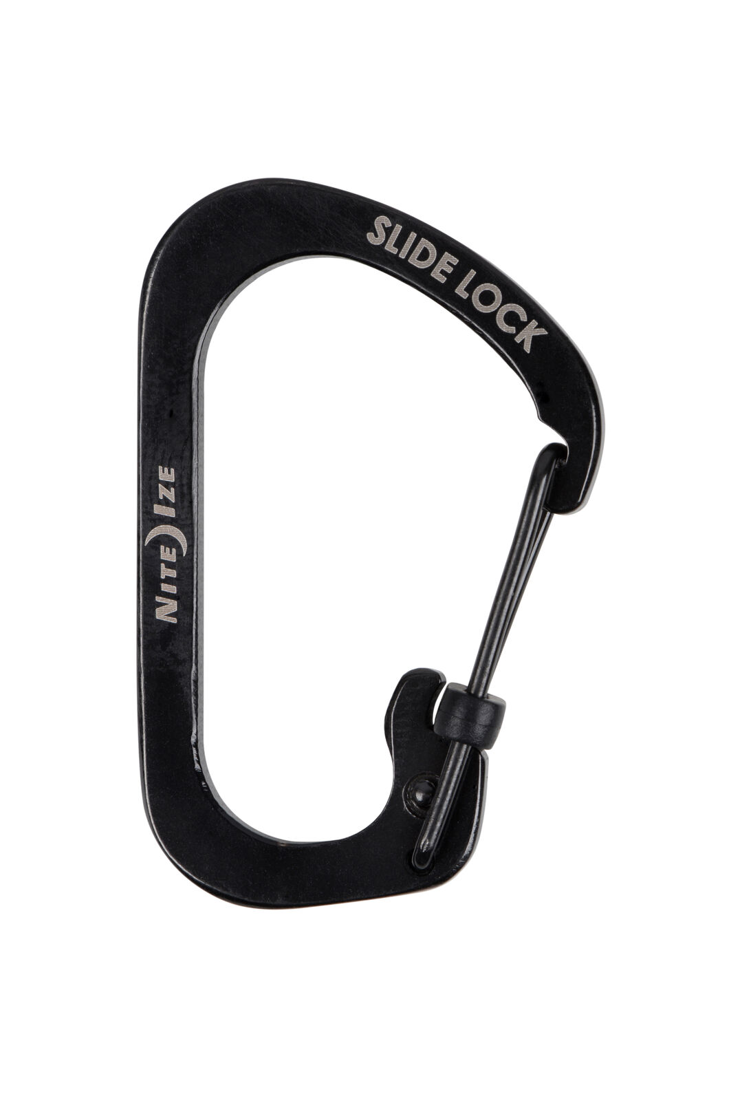 Nite Ize SlideLock Stainless Steel Carabiner #2, Black, hi-res