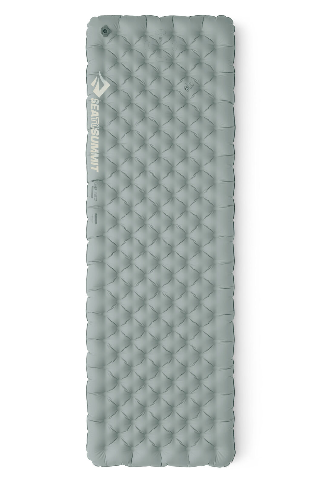 Sea to Summit Ether Light XR Insulated ASC Mat - Regular Rectangular Wide, Dark Grey, hi-res