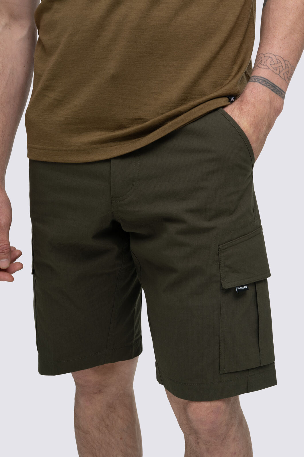 Macpac Men's Graph Shorts, Forest Night, hi-res