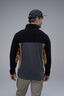 Macpac Men&rsquo;s Heritage Fleece Pullover, Black/Asphalt/Dijon, hi-res