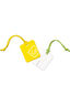 Go Travel Luggage Tags Twin Pack, Yellow/Green, hi-res