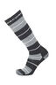 Macpac Merino Blend Ski Sock, Black/Monument, hi-res