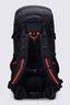 Macpac Bushline 60+8L Hiking Backpack, Black/Orange, hi-res