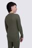 Macpac Kids' 220 Merino Long Sleeve Top, Four Leaf Clover, hi-res