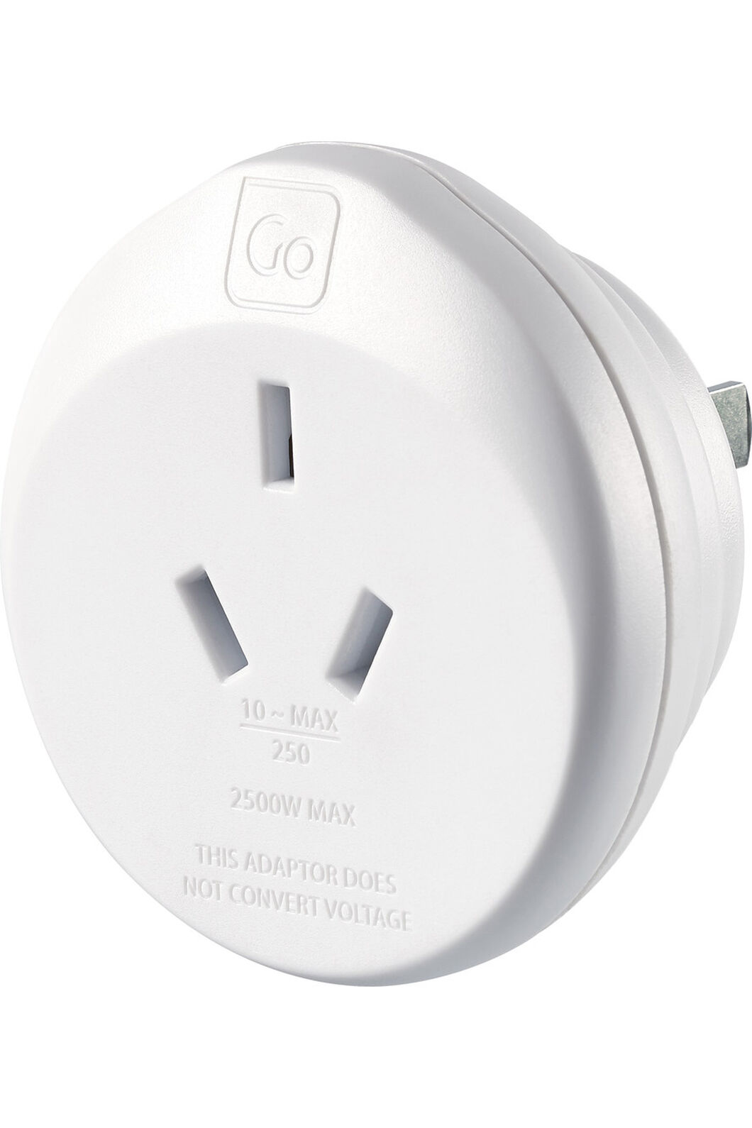 Go Travel AUS and NZ to USA Adaptor, White, hi-res