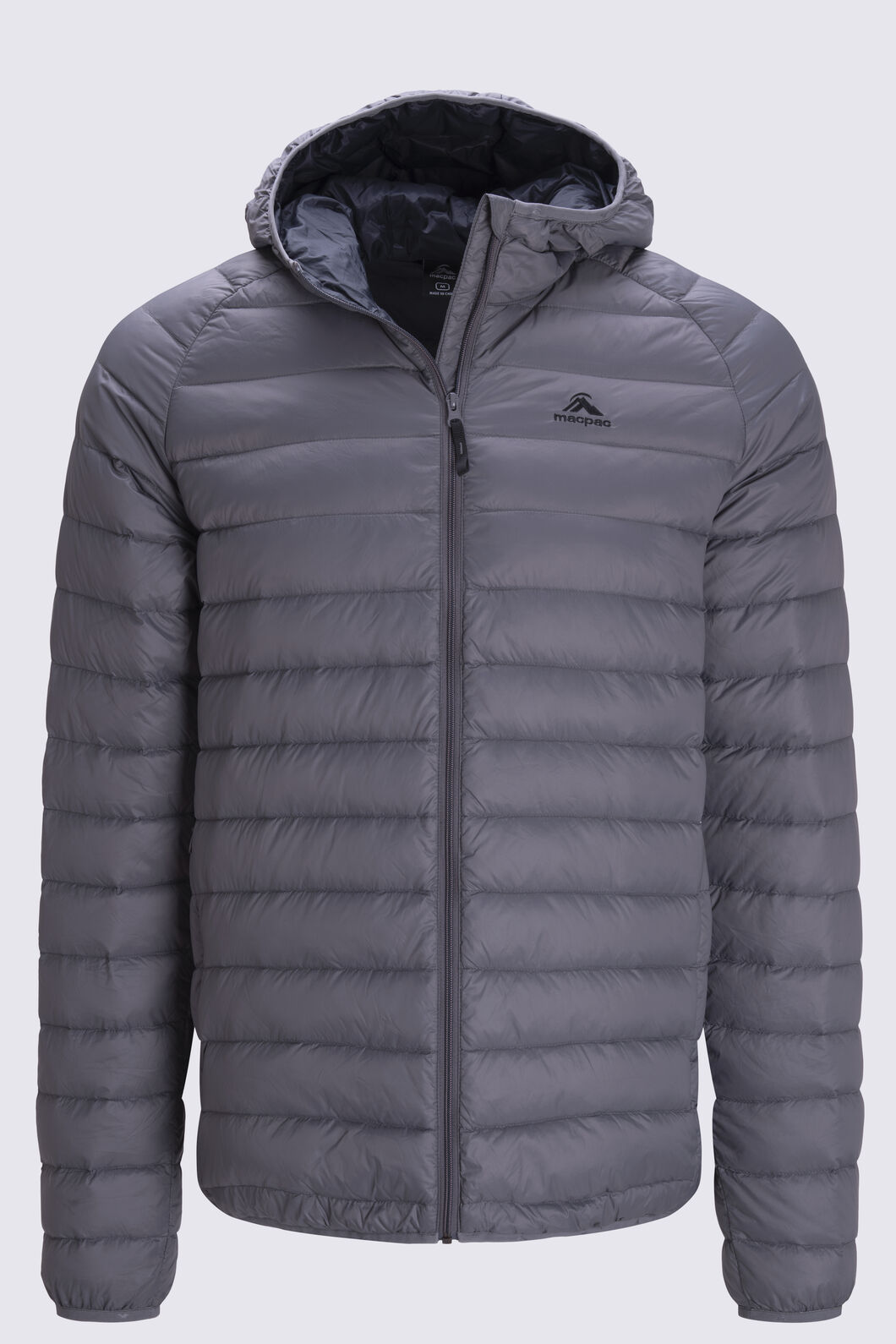 Macpac Men's Uber Light Hooded Down Jacket, SMOKED PEARL, hi-res