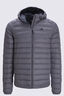Macpac Men's Uber Light Hooded Down Jacket, SMOKED PEARL, hi-res