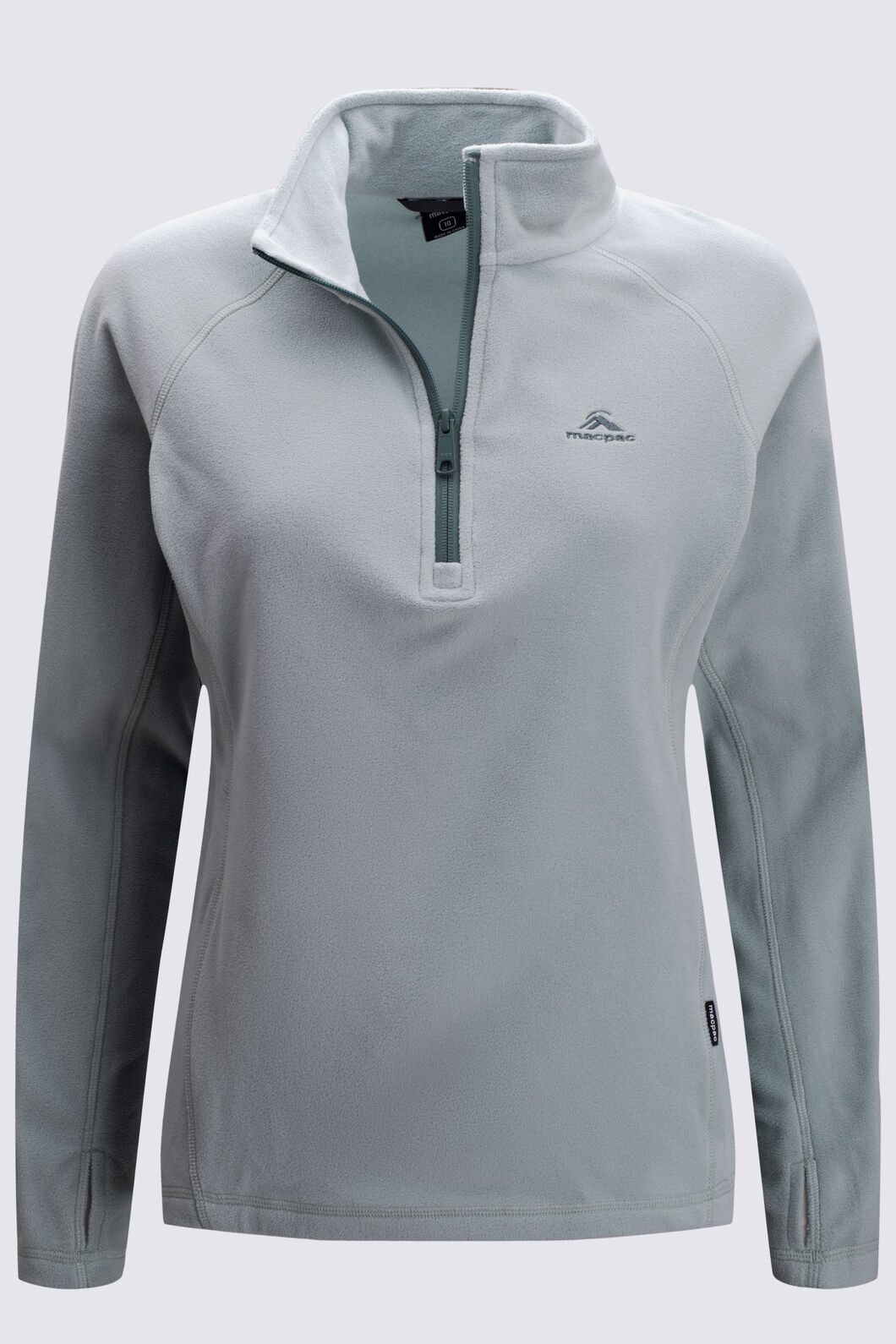Macpac Women's Tui Fleece Pullover, Iceberg Green, hi-res