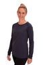 Macpac Women's Ella 180 Merino Long Sleeve T-Shirt, BLUE NIGHTS, hi-res