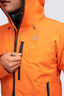 Macpac Men's Lightweight Prophet Rain Jacket, Red Orange, hi-res