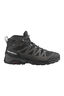 Salomon Men's X Ward Leather GTX Mid Hiking Boots, Phantom/Black/Magnet, hi-res