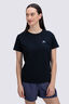 Macpac Women's Kahurangi NP Fairtrade Organic Cotton T-Shirt, Black, hi-res