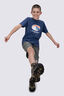 Macpac Kids' Wilderness Equipment Fairtrade Organic Cotton Short Sleeve T-Shirt, Oceana, hi-res