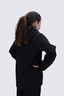 Macpac Kids' Sabre Hooded Softshell Jacket, Black, hi-res