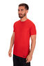Macpac Men's Geothermal Short Sleeve Top, Aurora Red, hi-res