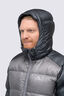 Macpac Men&rsquo;s Sundowner Down Jacket, Smoked Pearl/Asphalt, hi-res