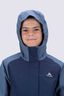 Macpac Kids&rsquo; Crosswinds Rain Jacket, Bering Sea/Navy, hi-res