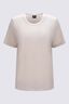 Macpac Women&rsquo;s Orton Merino Blend Short Sleeve Crew, French Oak Marle, hi-res