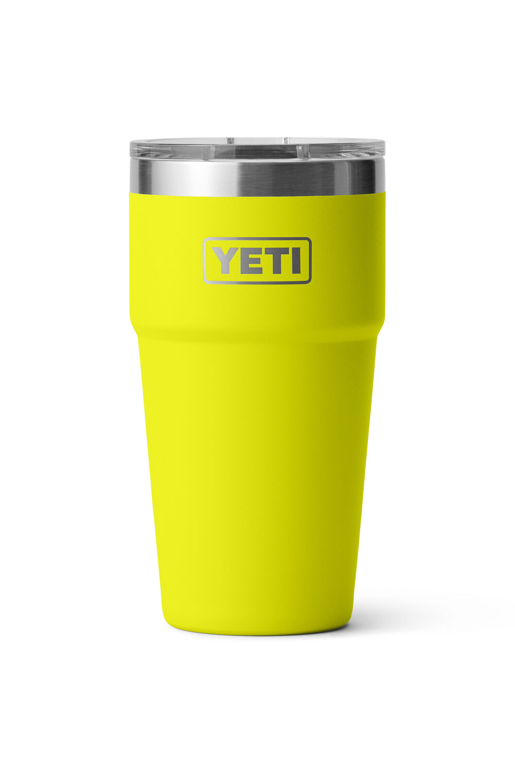 YETI® Rambler® Stackable Cup — 20 oz, Firefly Yellow, hi-res