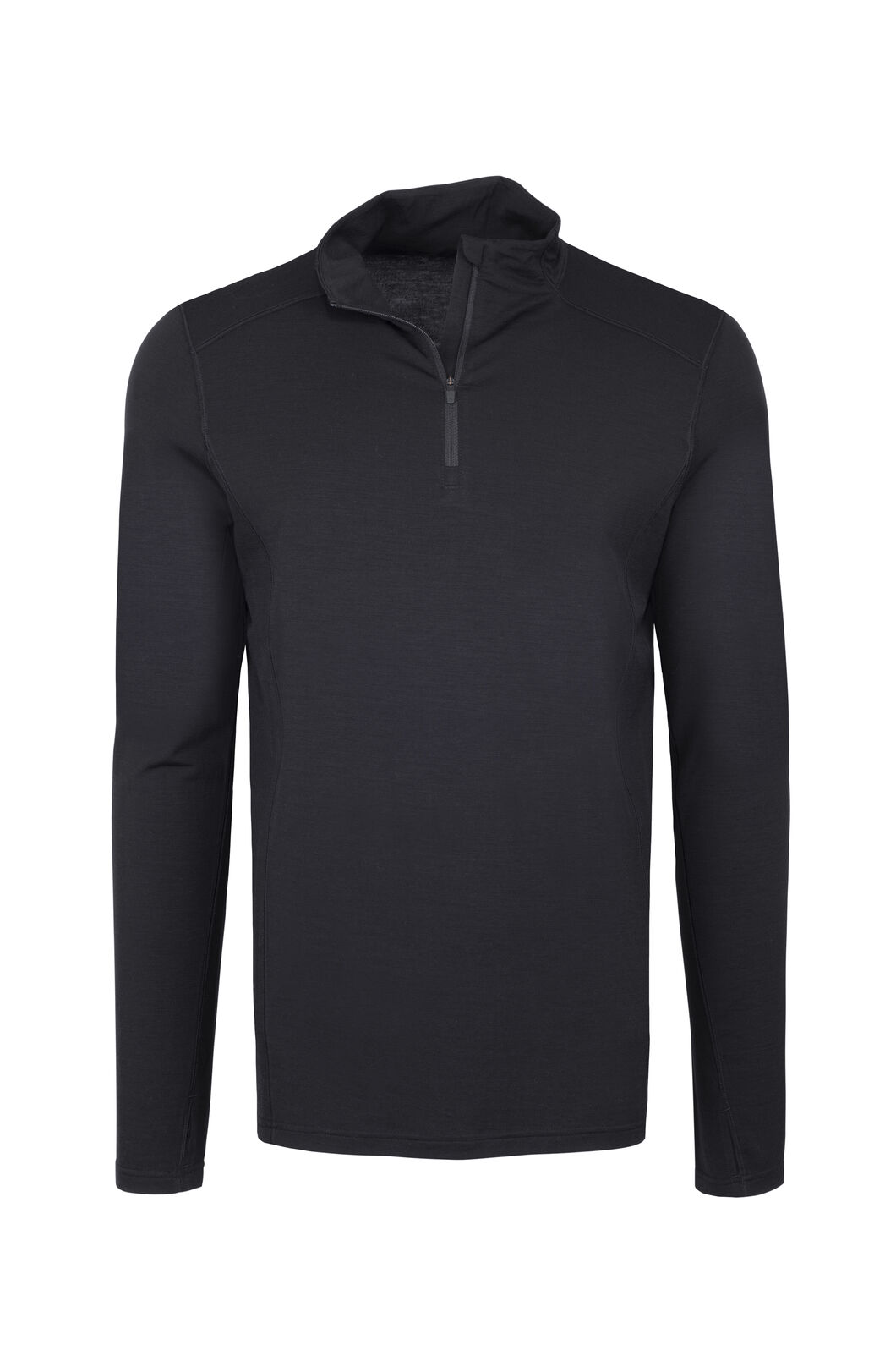Macpac Men's 180 Merino Pullover, Black, hi-res