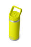 YETI® Rambler® Bottle with Straw Cap — 18 oz, Firefly Yellow, hi-res