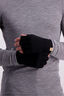 Macpac Merino Fingerless Glove, Black, hi-res