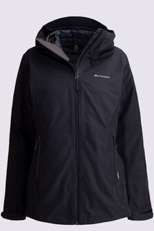 Macpac Women's Névé Three-In-One Snow Jacket, Black