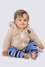 Macpac Baby Acorn Fleece Jacket, French Oak, hi-res