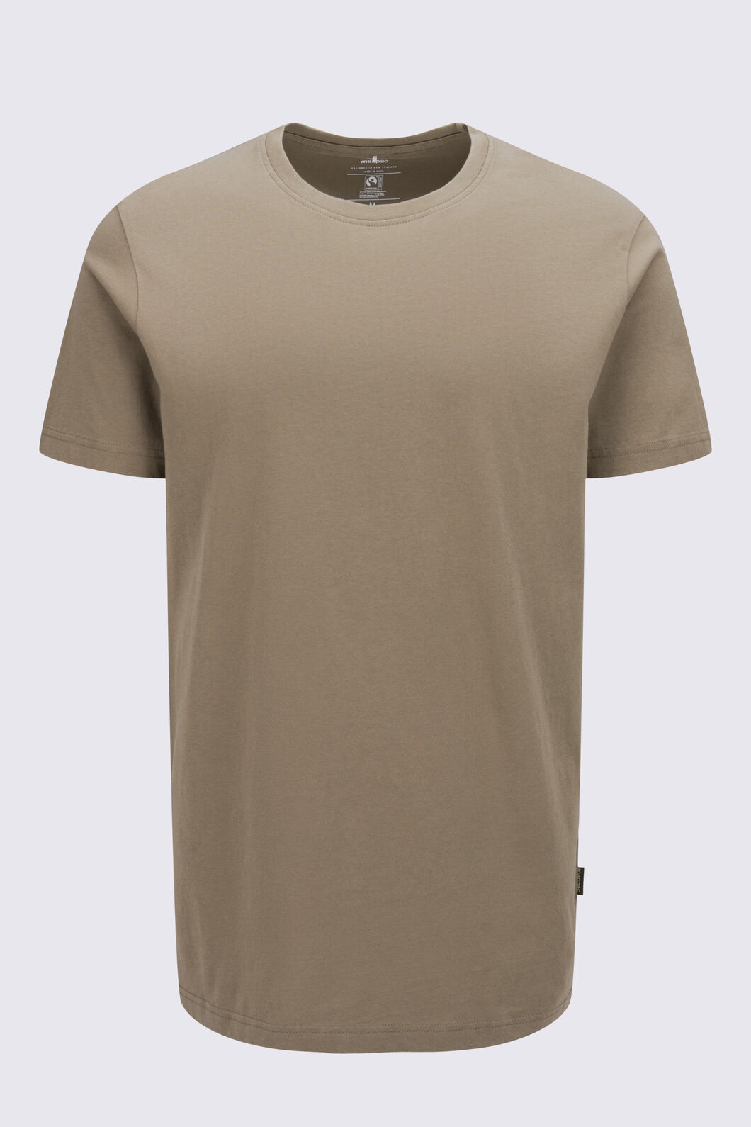 Macpac Men's Washed T-Shirt, Kelp, hi-res