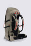 Macpac Torlesse 50L Hiking Backpack, Overland/Tangerine, hi-res