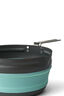 Sea to Summit Frontier Ultralight Collapsible Pouring Pot &mdash; 2.2L, Aqua Sea, hi-res