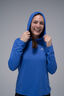 Macpac Women's brrr&deg; Long-Sleeve Hooded Top, Dazzling Blue, hi-res