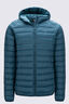 Macpac Men's Uber Light Hooded Down Jacket, Reflecting Pond, hi-res