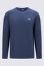 Macpac Men's Limitless Repreve&reg;  Long Sleeve T-Shirt, Navy, hi-res