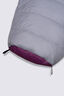 Macpac Women's Dusk 400 Down Sleeping Bag (3&deg;C), Sleet/Magenta, hi-res