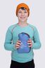 Macpac Kids' Uber Light Hooded Down Jacket, Medieval Blue, hi-res