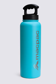 Macpac Insulated Wide Mouth Bottle — 40 oz, Aqua, hi-res