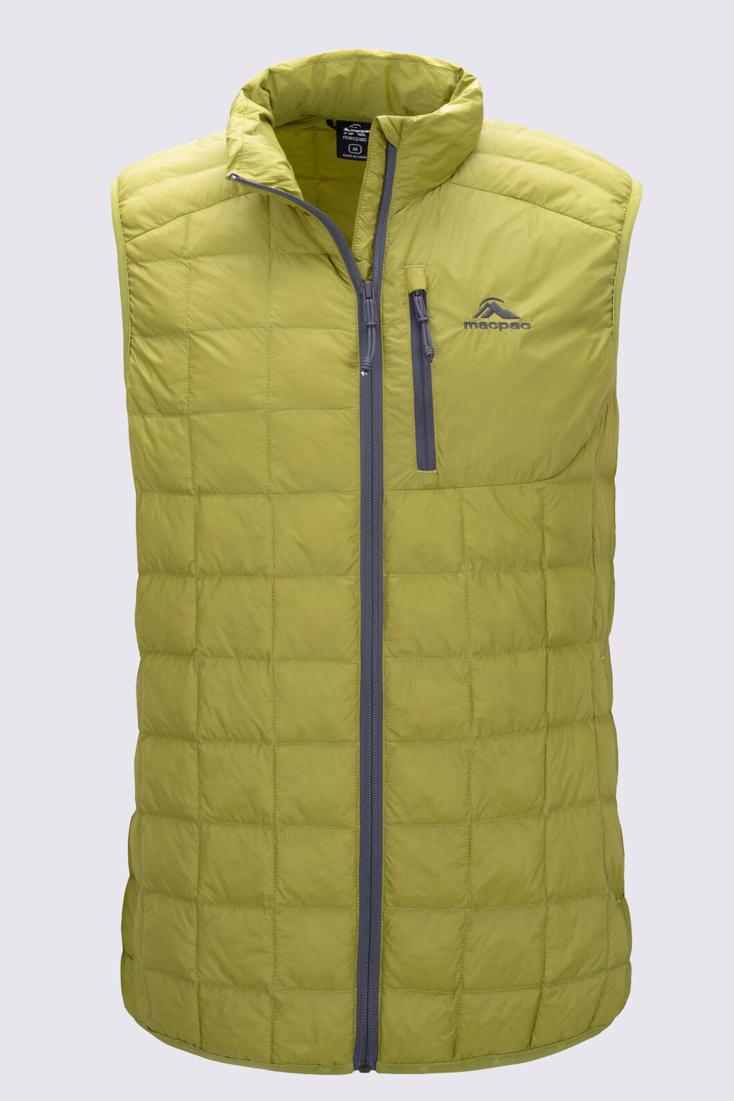 Macpac Men's Uber light Insulated Vest, Woodbine, hi-res