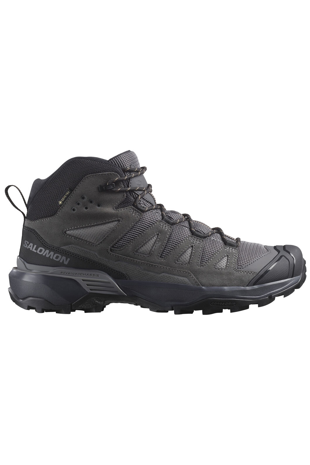 Salomon Men's X Ultra 360 LTR MID GTX Hiking Boots, Castlerock/Asphalt/Kelp, hi-res