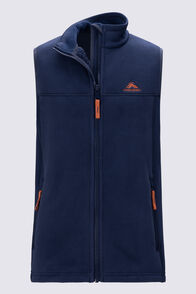 Macpac Kids' Mini Mountain Vest, Navy Iris, hi-res