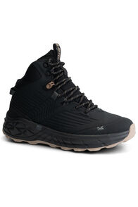 Hi-Tec Women's Geo Fuse Trek Mid WP Outdoor Shoes, Black/Warm Taupe, hi-res
