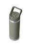 YETI&reg; Rambler&reg; Bottle with Straw Cap &mdash; 18 oz, Pampa Green, hi-res