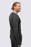 Macpac Men's 220 Merino Long Sleeve Top, Beluga, hi-res