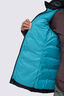 Macpac Women&rsquo;s Sundowner Down Jacket, Black/Lake Blue, hi-res