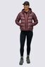 Macpac Women's Orbit Hooded Down Jacket, Crushed Berry, hi-res
