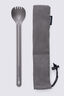 Macpac Titanium Long-Handle Spork, Titanium, hi-res