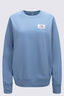 Macpac Women's Fairtrade Organic Cotton Crew, Blue Shadow, hi-res