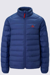 Macpac Kids' Uber Light Down Jacket, Medieval Blue, hi-res