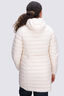 Macpac Women's Uber Light Hooded Down Coat, Whitecap Grey, hi-res